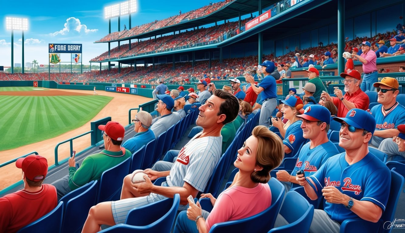 Fans eagerly selecting prime seats for the home run derby